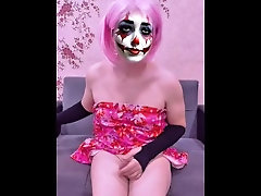 Sexy Clown Couture: Hot Lingerie & Cute Makeup
