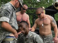 Army men licking dicks and medical visit gay porn military R